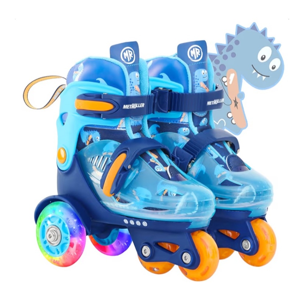 Kids Blue Roller Skates